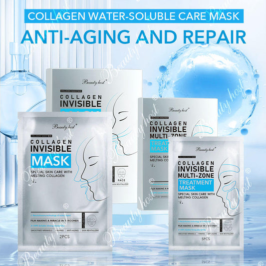 Face Skin Care Water Soluble Collagen Mask Beauty Whitening Anti Aging Collagen Facial Mask